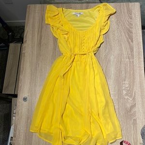 Forever 21 Yellow Sun Dress